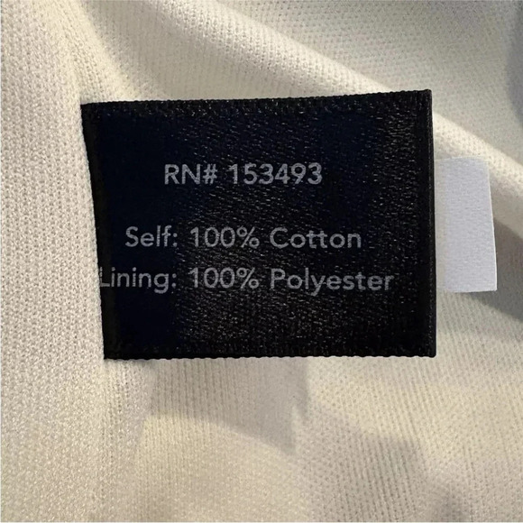 Boston Proper Blue White Stripe Cotton Romper Ruffle Womens‎ Size Small (636) - Picture 4 of 5